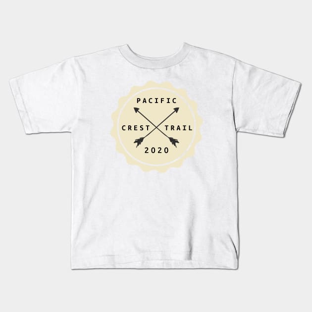 Pacific Crest Trail 2020 Kids T-Shirt by cloudhiker